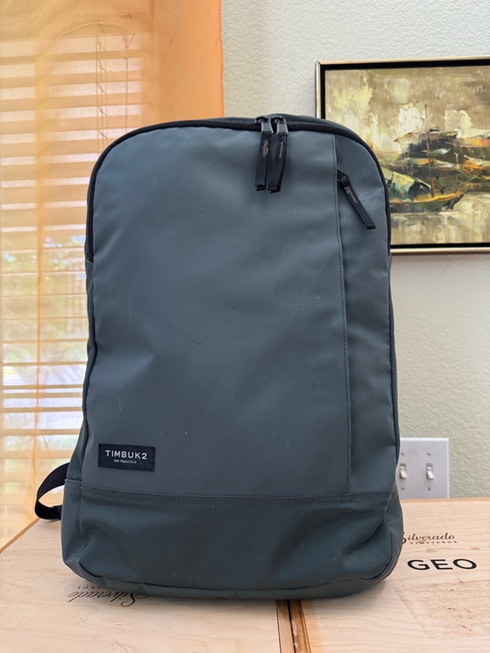 The Timbuk2 Jet Laptop Backpack, pre-loved.